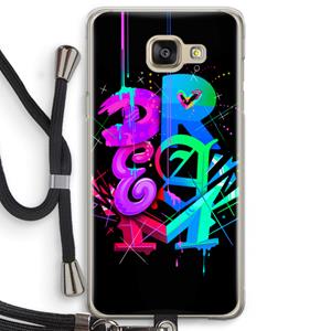 CaseCompany Dream: Samsung Galaxy A5 (2016) Transparant Hoesje met koord