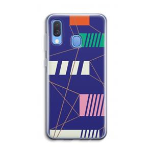 CaseCompany Gestalte 5: Samsung Galaxy A40 Transparant Hoesje