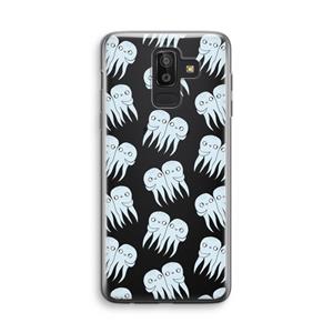 CaseCompany Octopussen: Samsung Galaxy J8 (2018) Transparant Hoesje
