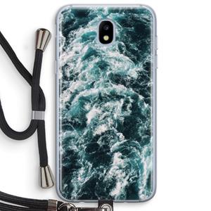 CaseCompany Zee golf: Samsung Galaxy J5 (2017) Transparant Hoesje met koord