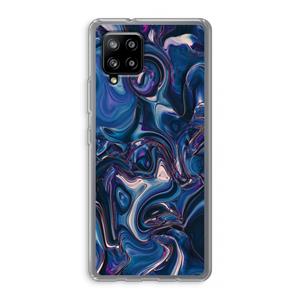 CaseCompany Mirrored Mirage: Samsung Galaxy A42 5G Transparant Hoesje