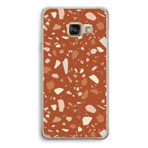 CaseCompany Terrazzo N°22: Samsung A3 (2017) Transparant Hoesje