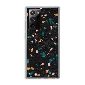 CaseCompany Terrazzo N°10: Samsung Galaxy Note 20 Ultra / Note 20 Ultra 5G Transparant Hoesje