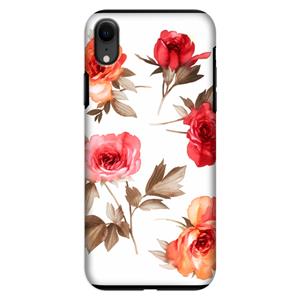 CaseCompany Roosjes: iPhone XR Tough Case