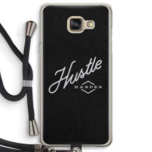 CaseCompany Hustle: Samsung Galaxy A5 (2016) Transparant Hoesje met koord