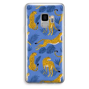 CaseCompany Luipaard: Samsung Galaxy S9 Transparant Hoesje
