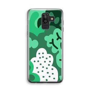 CaseCompany Bushes: Samsung Galaxy J8 (2018) Transparant Hoesje