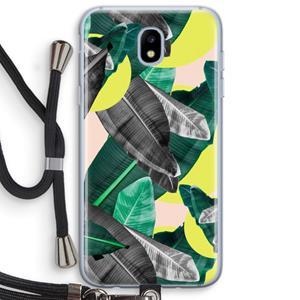 CaseCompany Fantasie jungle: Samsung Galaxy J5 (2017) Transparant Hoesje met koord