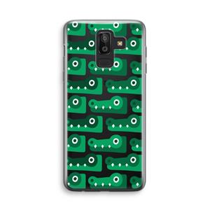 CaseCompany Crocs: Samsung Galaxy J8 (2018) Transparant Hoesje