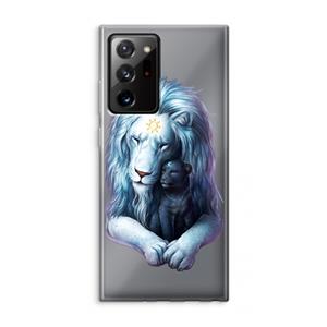 CaseCompany Child Of Light: Samsung Galaxy Note 20 Ultra / Note 20 Ultra 5G Transparant Hoesje