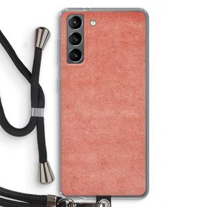 CaseCompany Marrakech Walls: Samsung Galaxy S21 Transparant Hoesje met koord