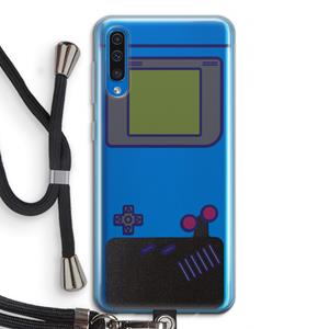CaseCompany Game On: Samsung Galaxy A50 Transparant Hoesje met koord