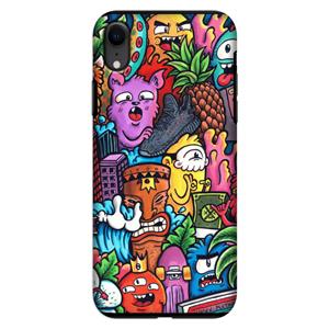 CaseCompany Vexx Mixtape: iPhone XR Tough Case
