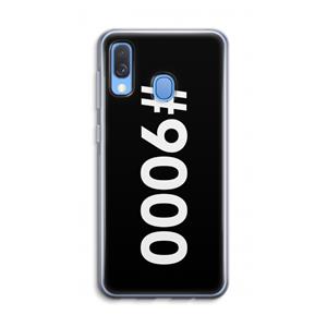 CaseCompany 9000: Samsung Galaxy A40 Transparant Hoesje