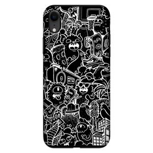 CaseCompany Vexx Black City : iPhone XR Tough Case