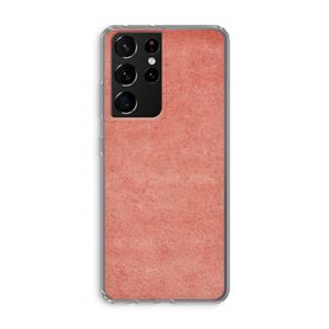 CaseCompany Marrakech Walls: Samsung Galaxy S21 Ultra Transparant Hoesje