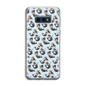 CaseCompany Zeemeermin: Samsung Galaxy S10e Transparant Hoesje