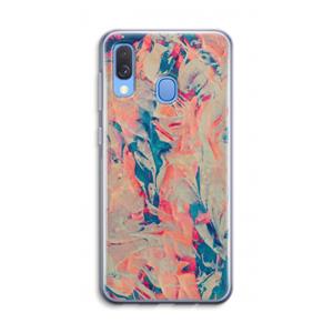 CaseCompany Alone: Samsung Galaxy A40 Transparant Hoesje