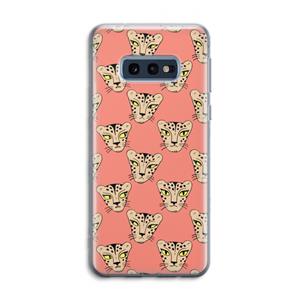 CaseCompany Tijger: Samsung Galaxy S10e Transparant Hoesje