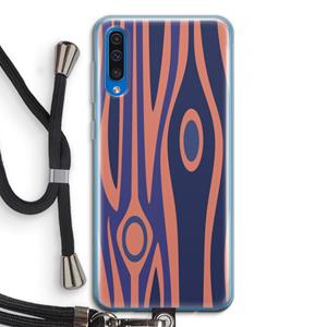 CaseCompany Bast A: Samsung Galaxy A50 Transparant Hoesje met koord