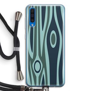 CaseCompany Bast B: Samsung Galaxy A50 Transparant Hoesje met koord