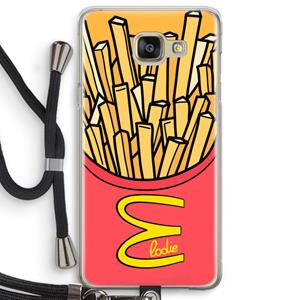 CaseCompany McElodie: Samsung Galaxy A5 (2016) Transparant Hoesje met koord