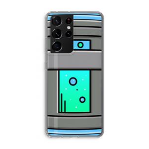 CaseCompany Chug Bottle: Samsung Galaxy S21 Ultra Transparant Hoesje