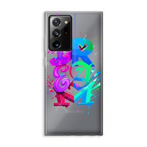 CaseCompany Dream: Samsung Galaxy Note 20 Ultra / Note 20 Ultra 5G Transparant Hoesje