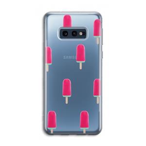 CaseCompany Waterijsje: Samsung Galaxy S10e Transparant Hoesje
