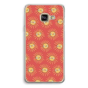 CaseCompany Zon: Samsung A3 (2017) Transparant Hoesje