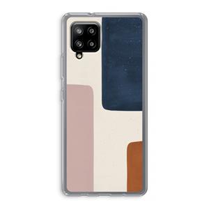 CaseCompany Geo #5: Samsung Galaxy A42 5G Transparant Hoesje