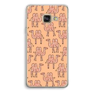 CaseCompany Kameel: Samsung A3 (2017) Transparant Hoesje
