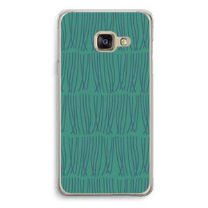 CaseCompany Swirls: Samsung A3 (2017) Transparant Hoesje