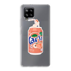 CaseCompany S(peach)less: Samsung Galaxy A42 5G Transparant Hoesje