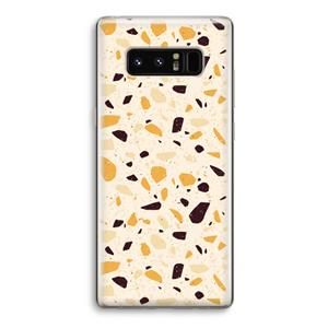 CaseCompany Terrazzo N°13: Samsung Galaxy Note 8 Transparant Hoesje