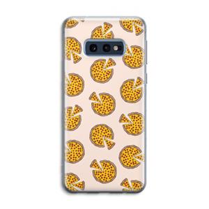 CaseCompany You Had Me At Pizza: Samsung Galaxy S10e Transparant Hoesje