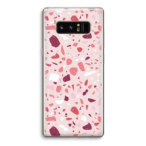 CaseCompany Terrazzo N°15: Samsung Galaxy Note 8 Transparant Hoesje