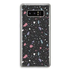 CaseCompany Terrazzo N°16: Samsung Galaxy Note 8 Transparant Hoesje