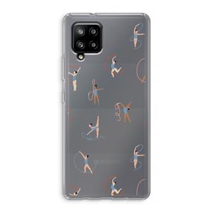 CaseCompany Dancing #3: Samsung Galaxy A42 5G Transparant Hoesje