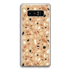 CaseCompany Terrazzo N°17: Samsung Galaxy Note 8 Transparant Hoesje