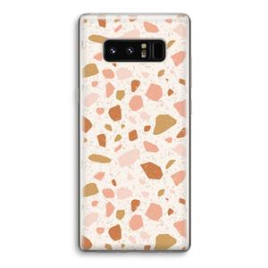CaseCompany Terrazzo N°18: Samsung Galaxy Note 8 Transparant Hoesje