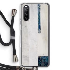 CaseCompany Meet you there: Sony Sony Xperia 10 III Transparant Hoesje met koord