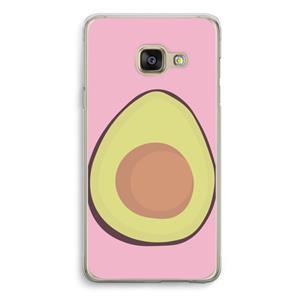 CaseCompany Avocado: Samsung A3 (2017) Transparant Hoesje