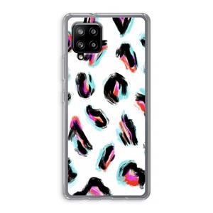CaseCompany Cheetah color: Samsung Galaxy A42 5G Transparant Hoesje
