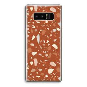 CaseCompany Terrazzo N°22: Samsung Galaxy Note 8 Transparant Hoesje