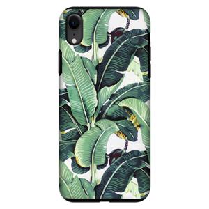 CaseCompany Bananenbladeren: iPhone XR Tough Case