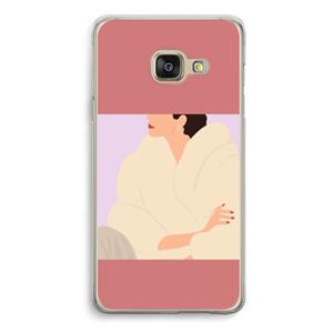 CaseCompany Cosy: Samsung A3 (2017) Transparant Hoesje