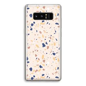 CaseCompany Terrazzo N°23: Samsung Galaxy Note 8 Transparant Hoesje