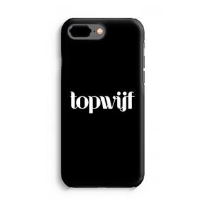CaseCompany Topwijf Zwart: iPhone 7 Plus Tough Case