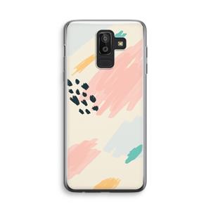 CaseCompany Sunday Chillings: Samsung Galaxy J8 (2018) Transparant Hoesje